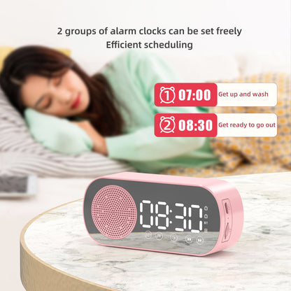 BT Music Alarm Clock – Dual Alarm Function