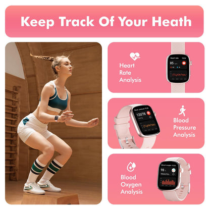 Smart Watch Bluetooth – HD Screen & Waterproof