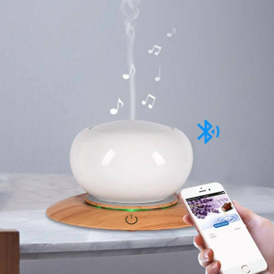 AromaWave Bluetooth Speaker – Ultrasonic Humidifier - DomoHive Store
