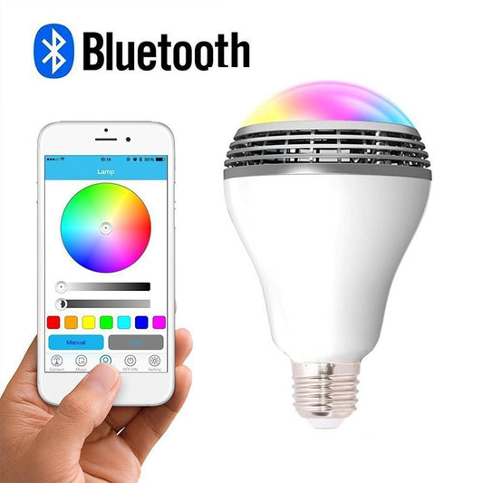 Creative LED Smart Speaker – Dimmable Bluetooth Bulb