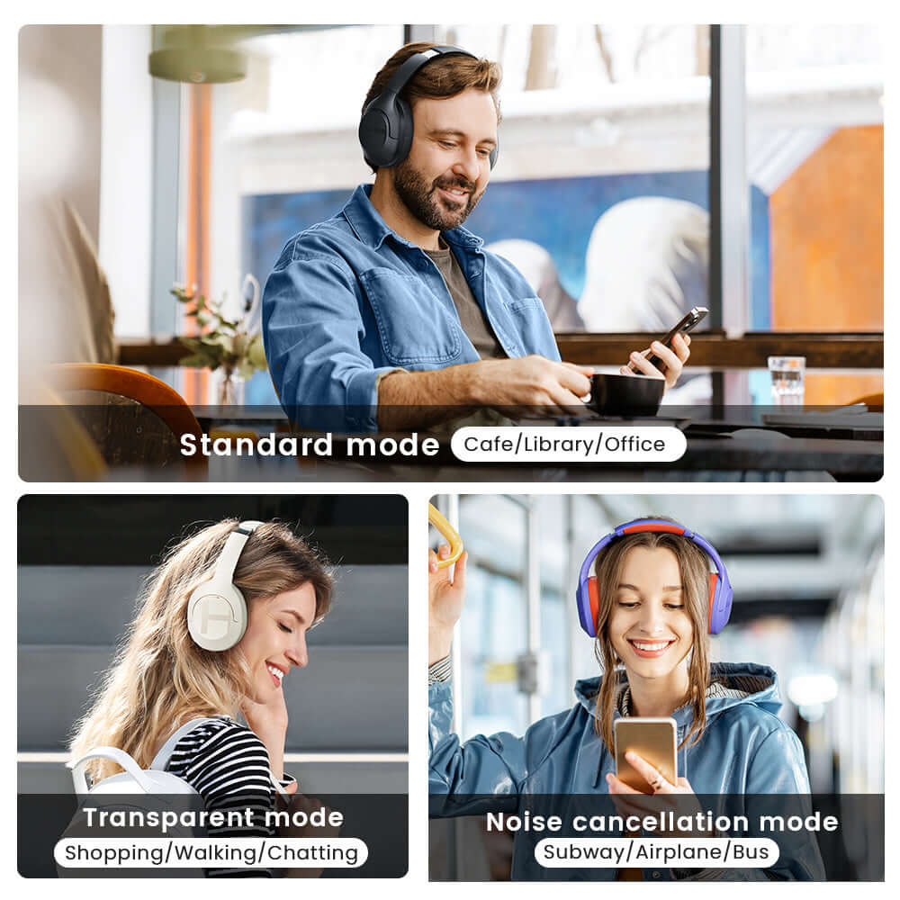 Noise Reduction Headset – Long Battery Life