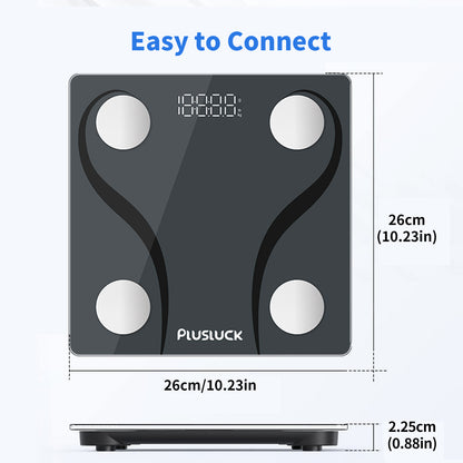Plusluck Smart Scale – Bluetooth Body Analysis