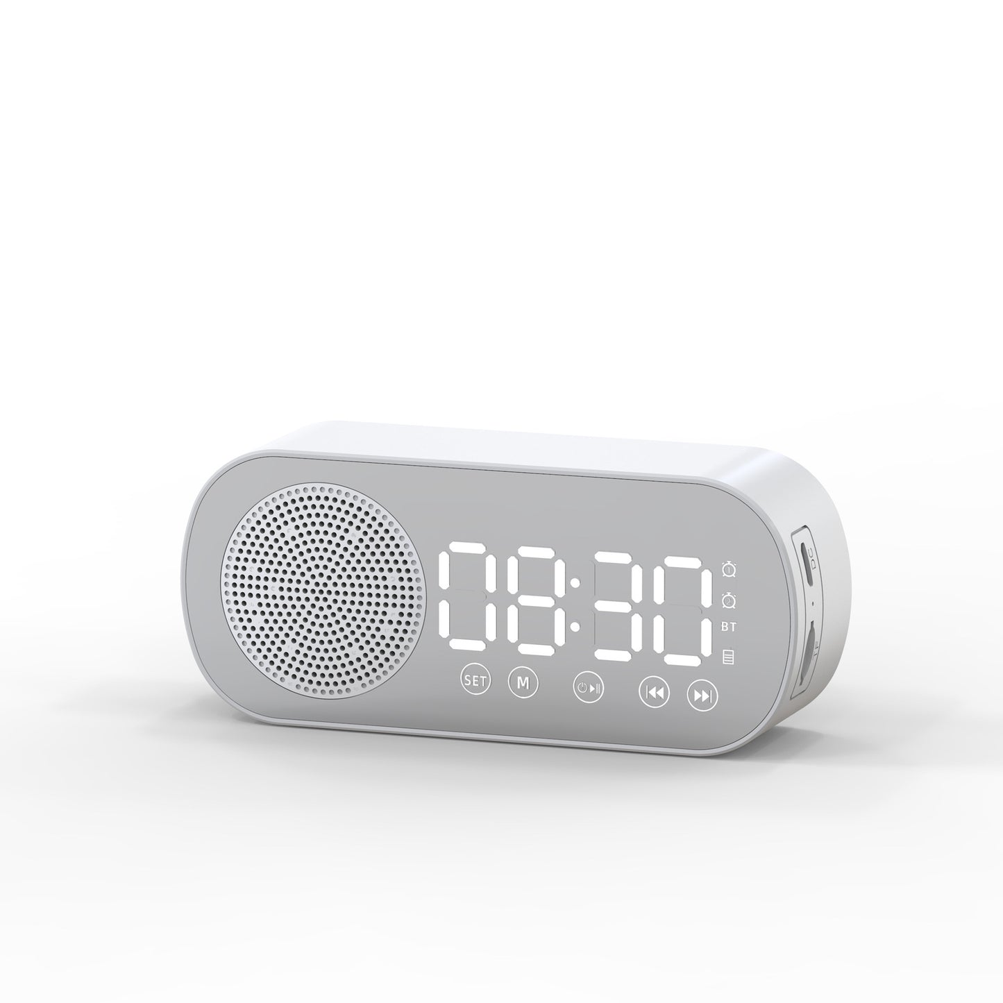 BT Music Alarm Clock – Dual Alarm Function