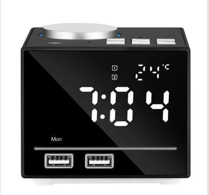 Bluetooth Alarm Clock – Colorful Design - DomoHive Store
