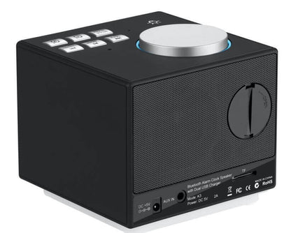 Bluetooth Alarm Clock – Colorful Design - DomoHive Store