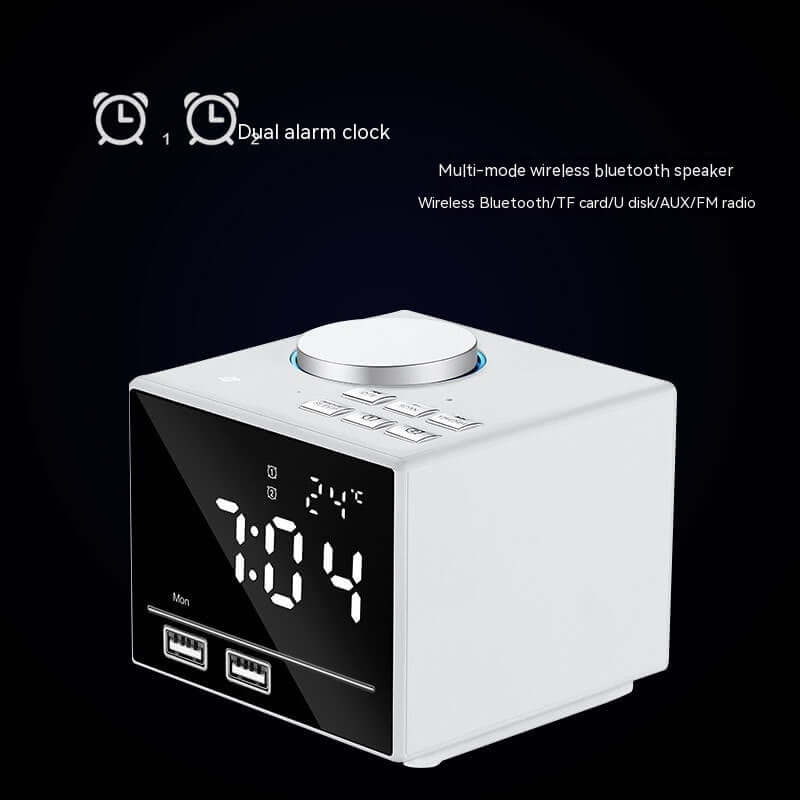 Bluetooth Alarm Clock – Colorful Design - DomoHive Store