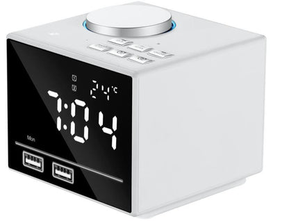 Bluetooth Alarm Clock – Colorful Design - DomoHive Store