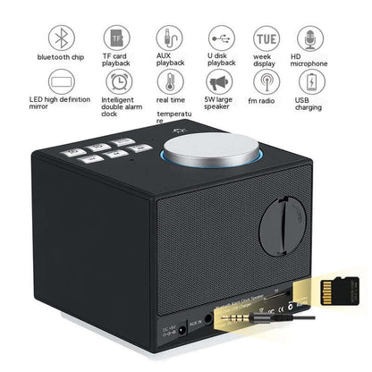 Bluetooth Alarm Clock – Colorful Design - DomoHive Store