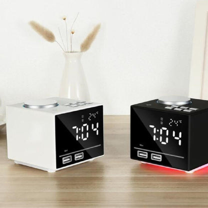 Bluetooth Alarm Clock – Colorful Design - DomoHive Store