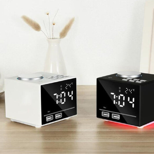 Bluetooth Alarm Clock – Colorful Design - DomoHive Store