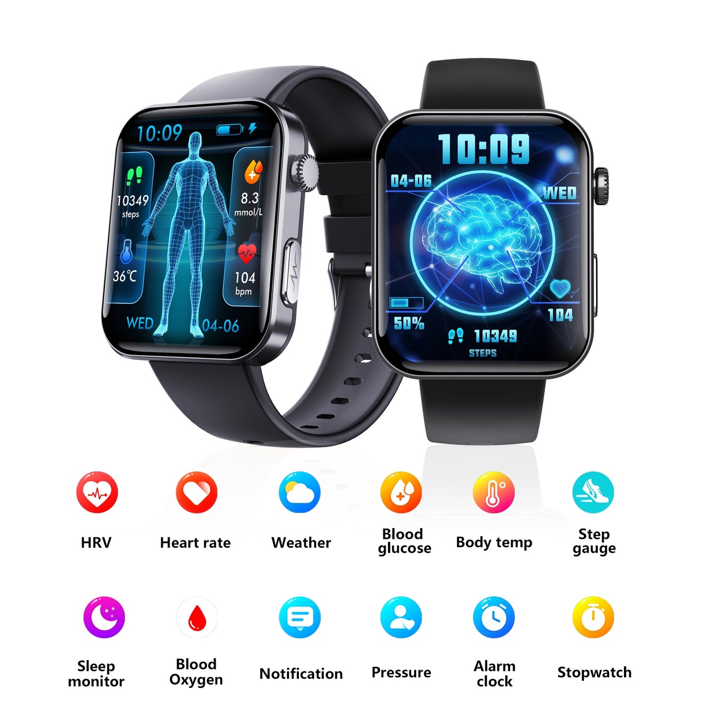 SmartFit SmartWatch – Health Monitoring
