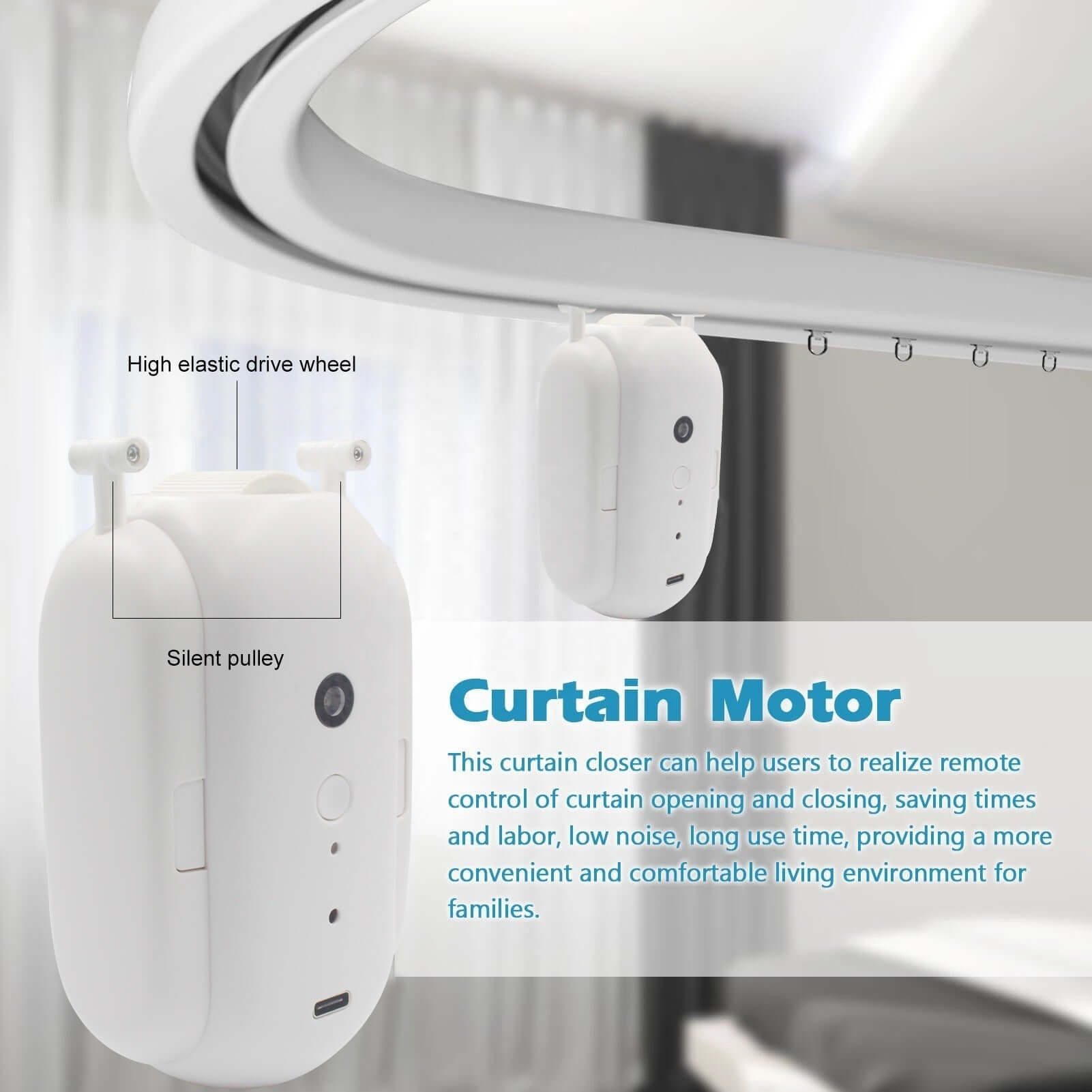 Curtains Bluetooth Automatic Control – Smart Home Convenience - DomoHive Store