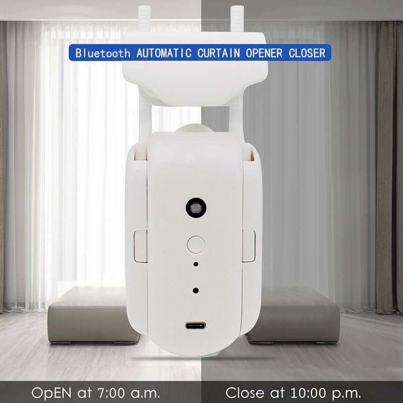Curtains Bluetooth Automatic Control – Smart Home Convenience - DomoHive Store