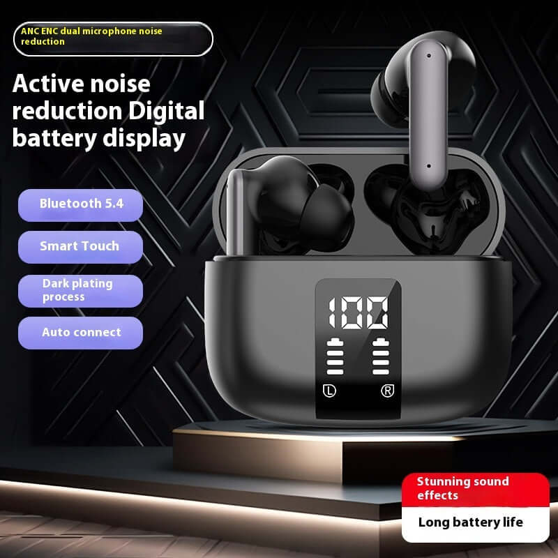 Noise Reduction Bluetooth Headset – Long Battery Life