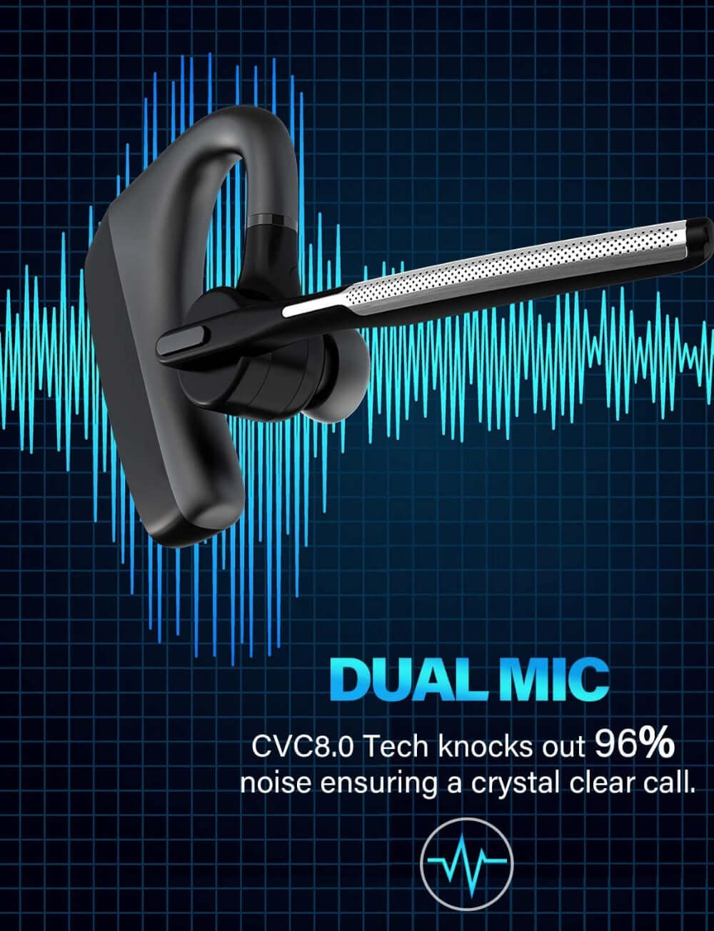 Bluetooth Headset 5.1 – Noise Reduction