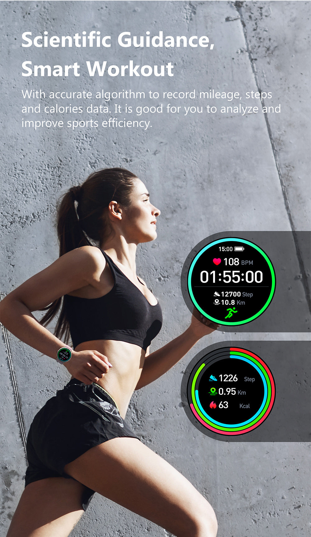 IMILAB KW66 Smart Watch – IP68 Waterproof