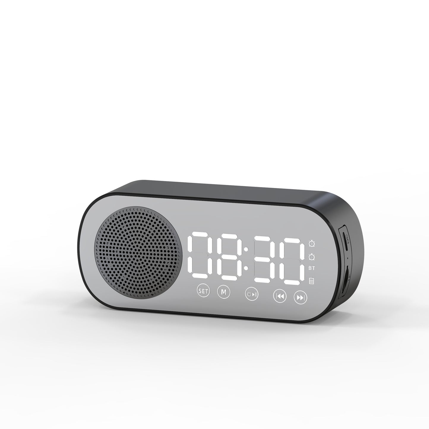 BT Music Alarm Clock – Dual Alarm Function