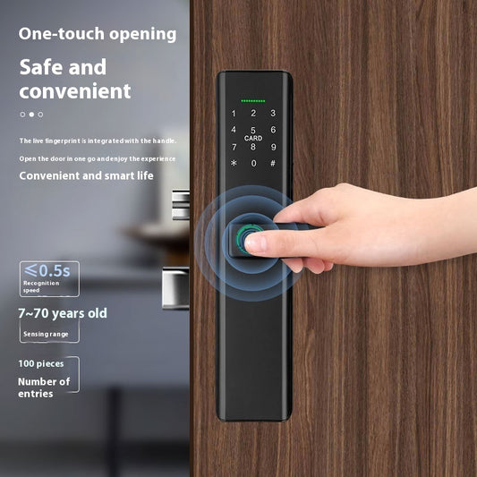 Wisdom Indoor Door Lock – Bluetooth Fingerprint Access