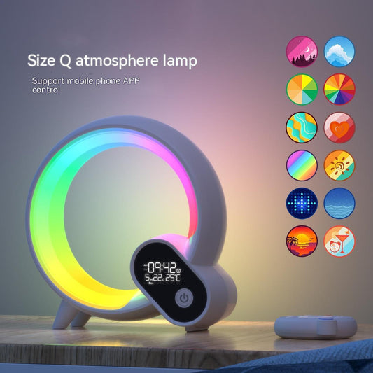 Creative Q Light Alarm Clock – Colorful Atmosphere