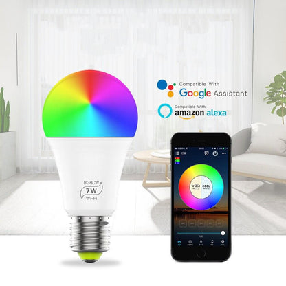 LED Smart Bulb – Voice Control Compatible - DomoHive Store