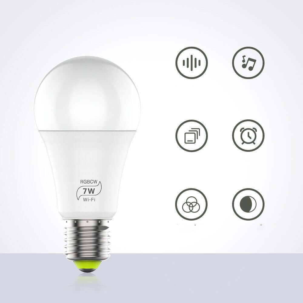 LED Smart Bulb – Voice Control Compatible - DomoHive Store