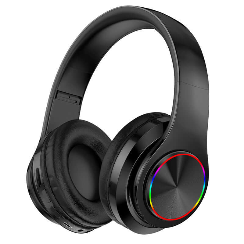 LED Wireless Gaming Headphones – Colorful Breathing Lights - DomoHive Store