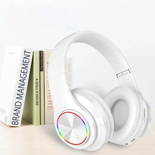 LED Wireless Gaming Headphones – Colorful Breathing Lights - DomoHive Store