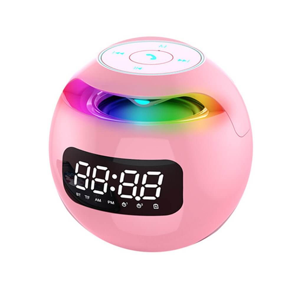 Portable Wireless Alarm Clock – Bluetooth Speaker Functionality - DomoHive Store