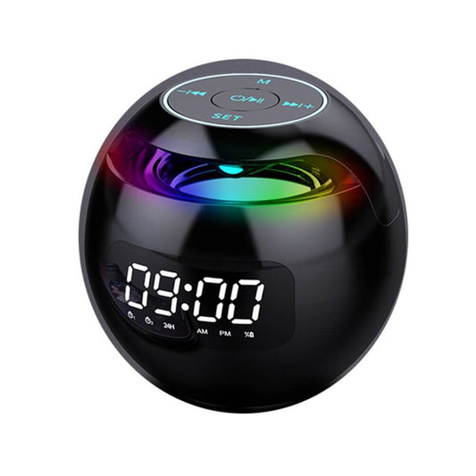 Portable Wireless Alarm Clock – Bluetooth Speaker Functionality - DomoHive Store