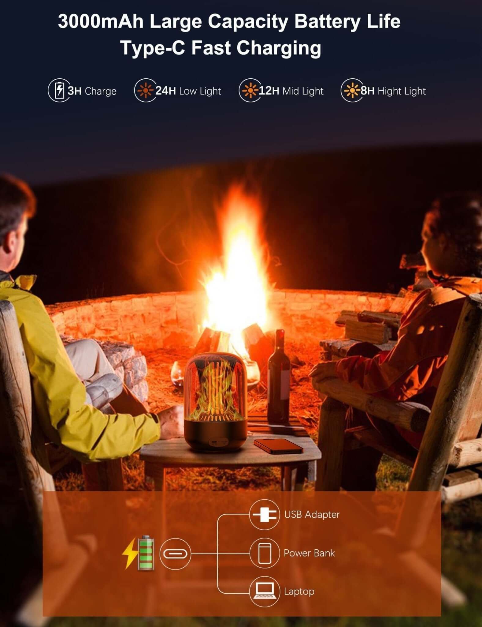 Smart LED Bluetooth Speaker – Colorful Atmosphere Light - DomoHive Store