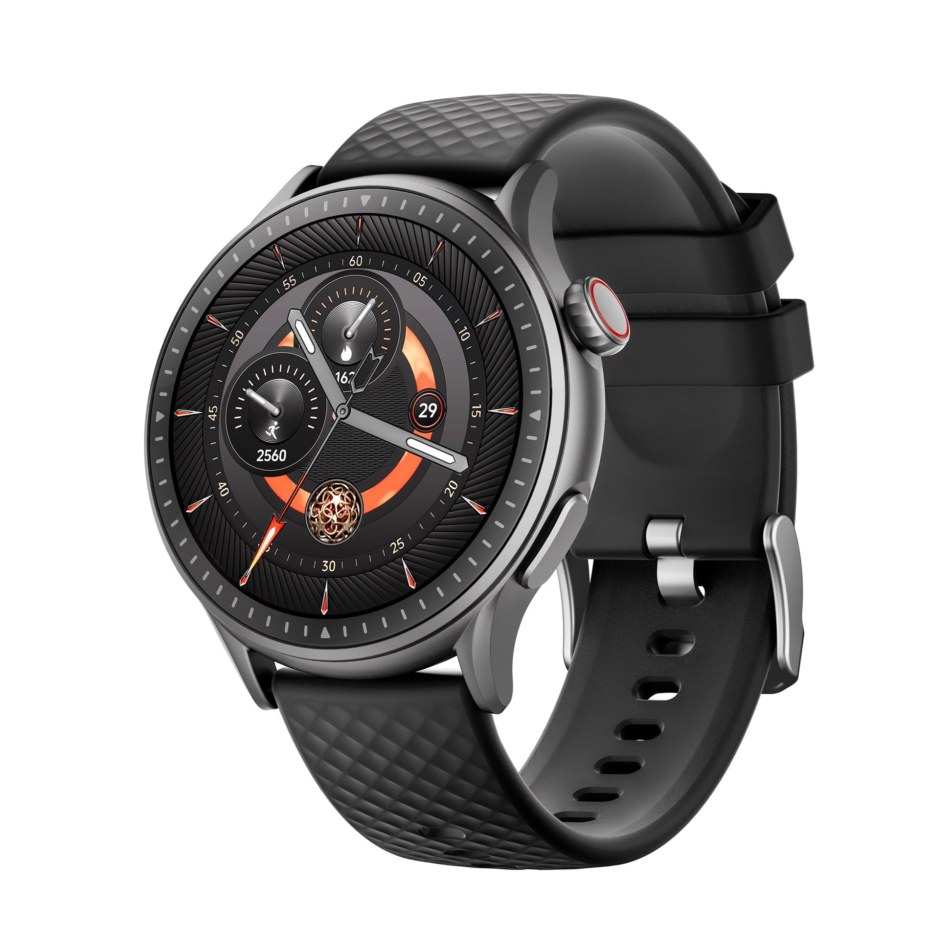 SmartFit Round Smartwatch – 3ATM Waterproof - DomoHive Store