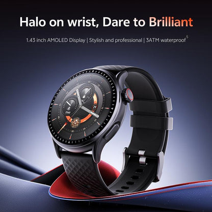 SmartFit Round Smartwatch – 3ATM Waterproof - DomoHive Store