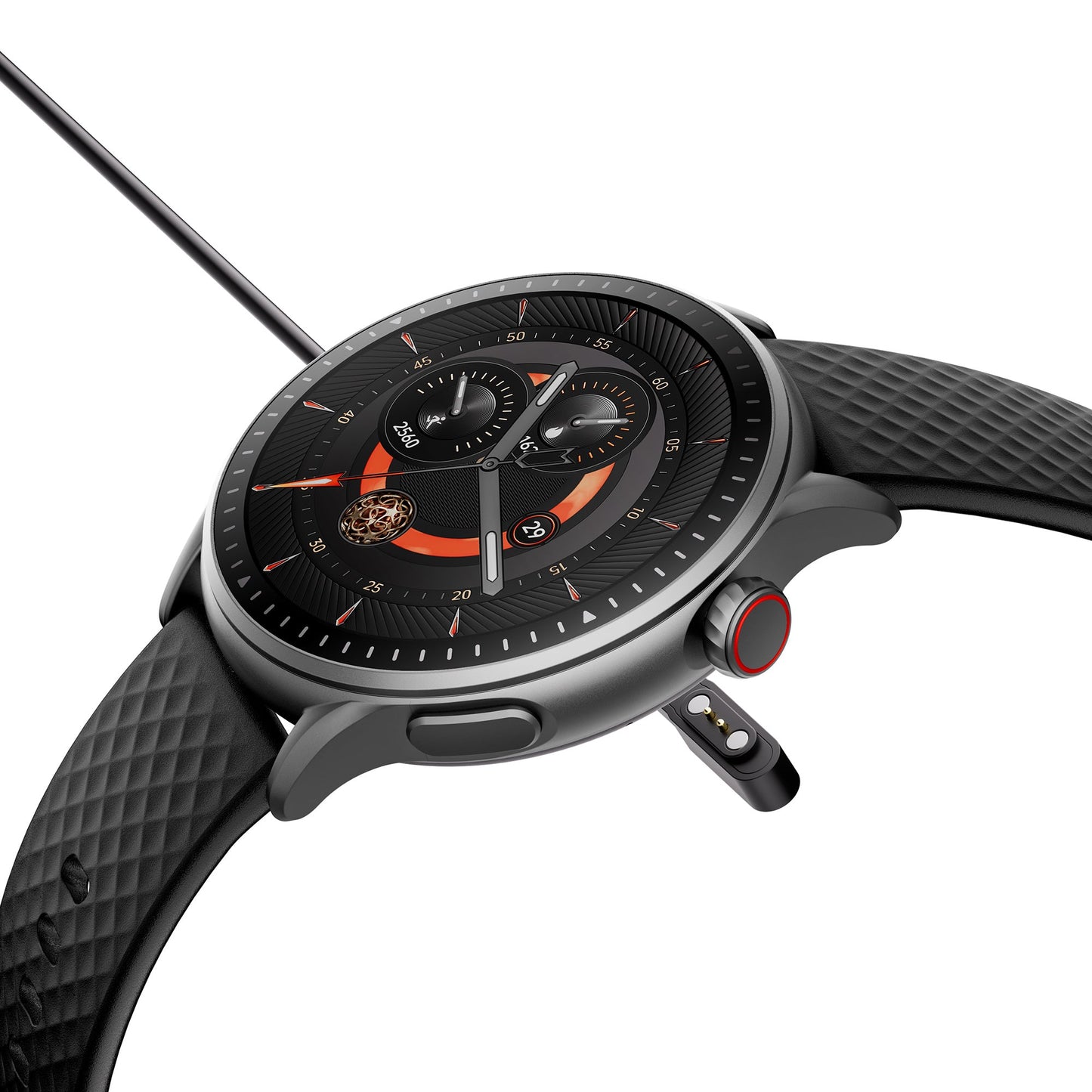 SmartFit Round Smartwatch – 3ATM Waterproof - DomoHive Store