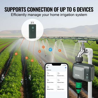 VEVOR WiFi Sprinkler Timer – Smart App Control - DomoHive Store