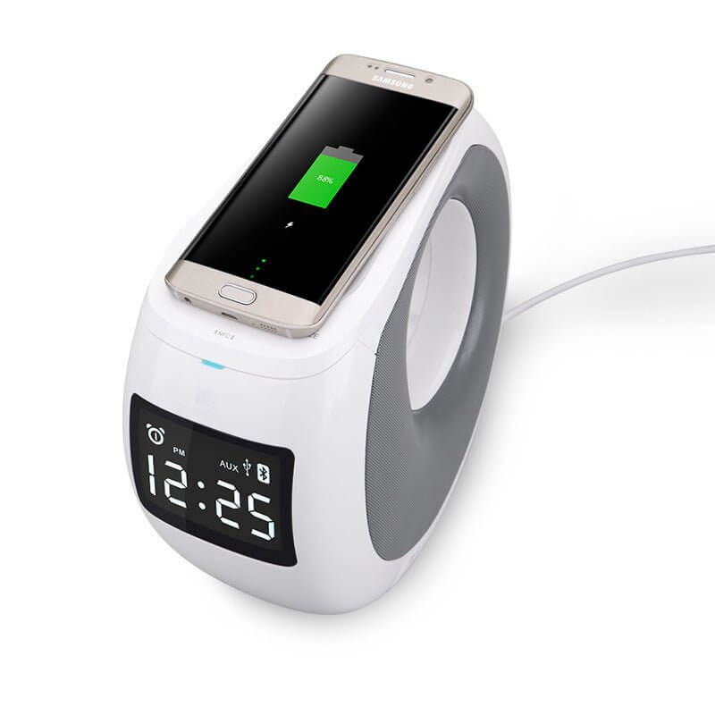 Wireless Charging Bluetooth Speaker – Smart Connectivity - DomoHive Store